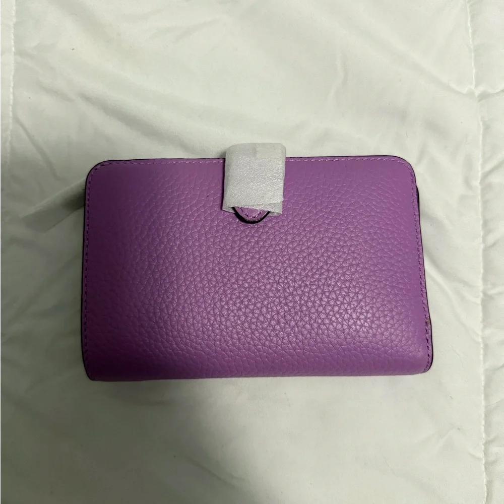 Kate Spade Lilac Leather Wallet - Picture 2 of 6